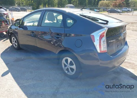 2012 Toyota Prius из США, поврежденный, VIN JTDKN3DU8C5386442